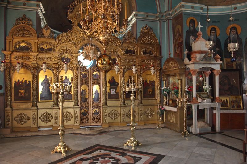 Монастырь Марфы, Марии и Лазаря, Вифания (Азария) (Палестина, Прочие страны). интерьер и убранство