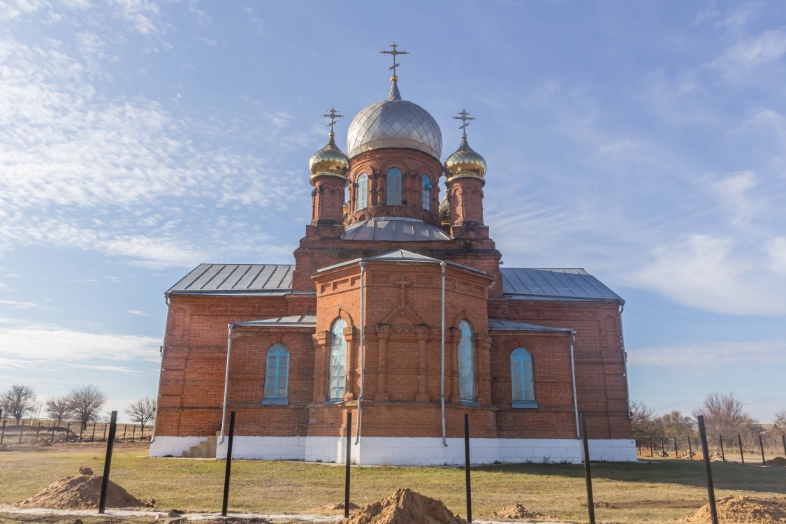 Мостовой. Церковь Иоанна Богослова. фасады, Вид с востока