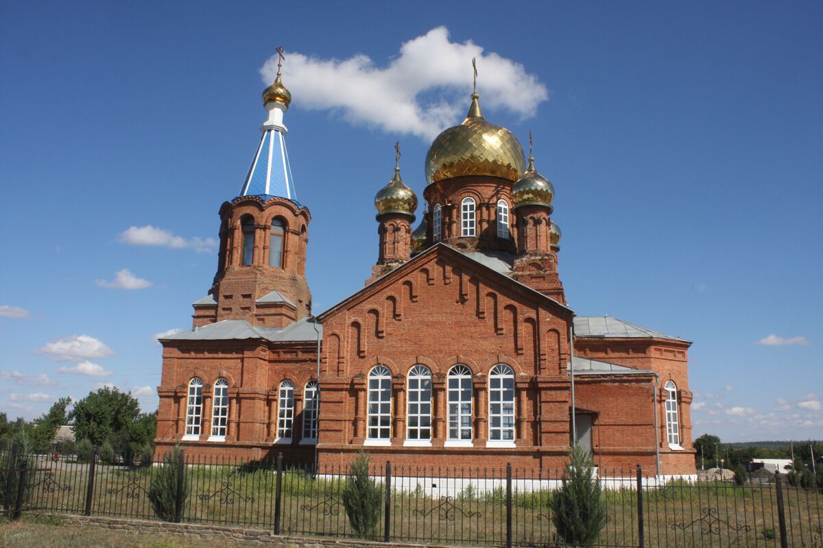 Церковь Иоанна Богослова, Мостовой (Усть-Донецкий район, Ростовская область). фасады