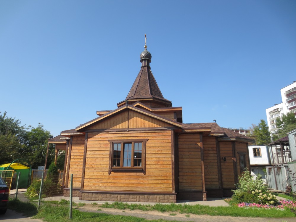 Церковь Андрея Боголюбского в Текстильщиках (деревянная), Текстильщики (Юго-Восточный административный округ (ЮВАО), г. Москва). фасады