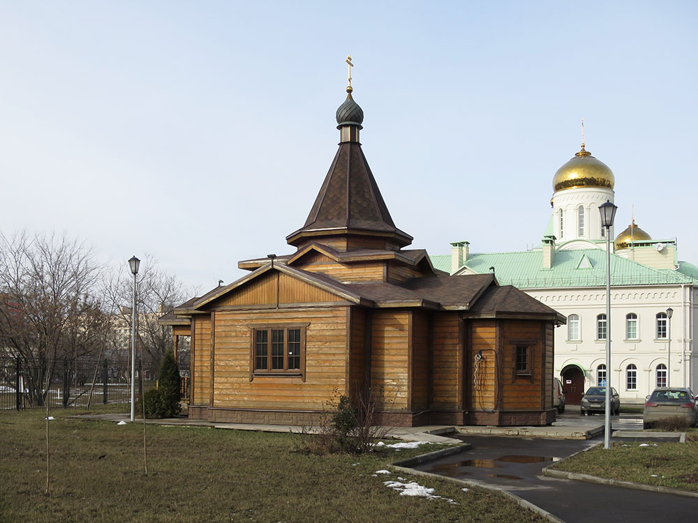 Церковь Андрея Боголюбского в Текстильщиках (деревянная), Текстильщики (Юго-Восточный административный округ (ЮВАО), г. Москва). фасады