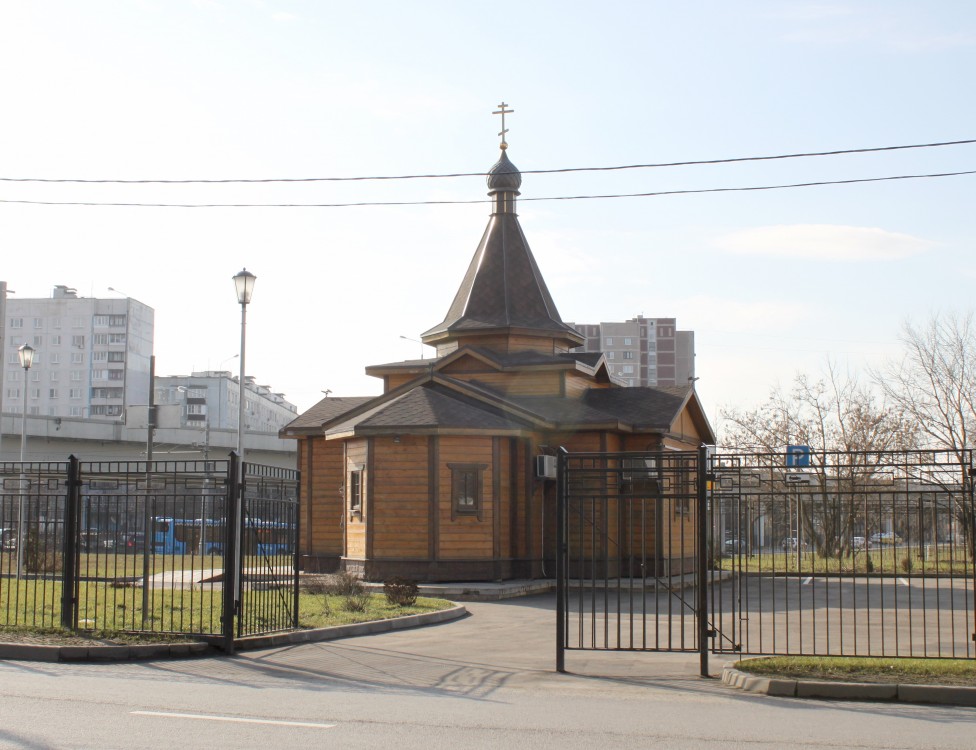 Церковь Андрея Боголюбского в Текстильщиках (деревянная), Текстильщики (Юго-Восточный административный округ (ЮВАО), г. Москва). фасады