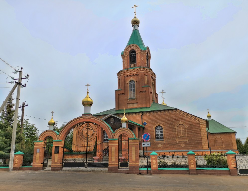 Церковь Космы и Дамиана, Александровка (Александровский район, Оренбургская область). фасады, фото Олега Сыромятникова