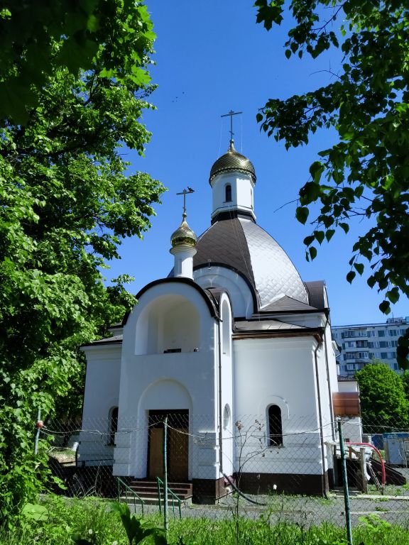 Церковь Киприана, митрополита Mосковского в Центральном Чертанове (каменная), Чертаново Центральное (Южный административный округ (ЮАО), г. Москва). фасады
