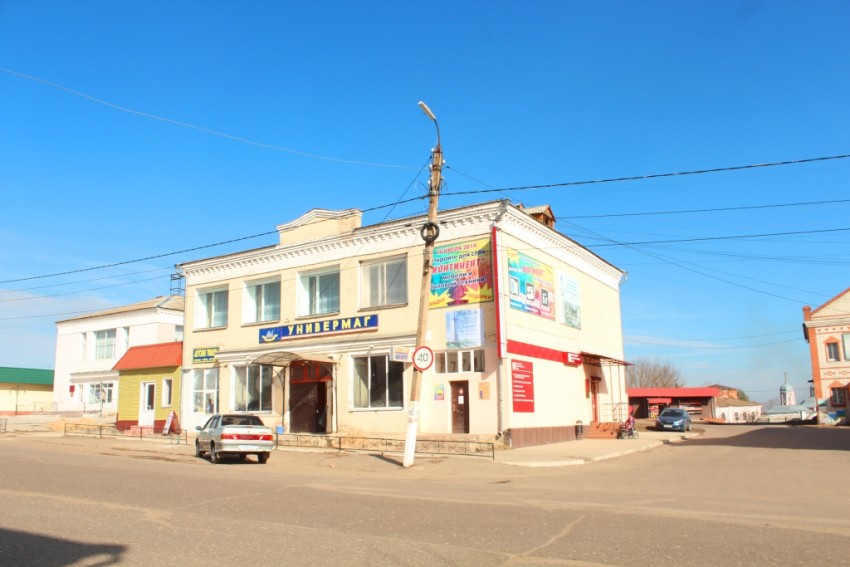 Церковь Вознесения Господня, Болхов (Болховский район, Орловская область). художественные фотографии, Вид с юго-запада на храмовое место
