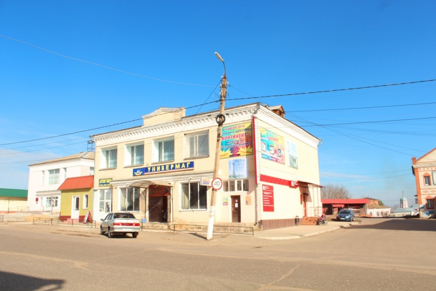 Болхов. Церковь Вознесения Господня. художественные фотографии, Вид с юго-запада на храмовое место