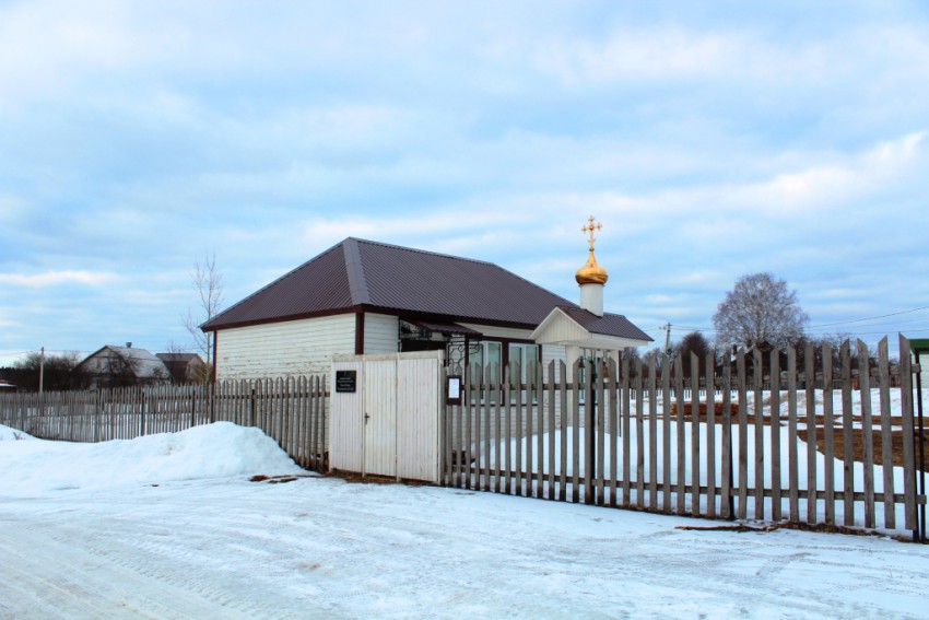 Морозово. Церковь-часовня Собора Радонежских Святых. фасады, Вид с юго-запада