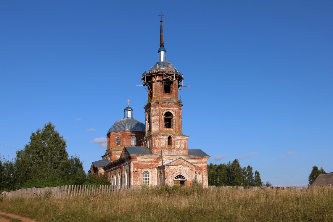 Красная Речка. Церковь Зосимы и Савватия. фасады