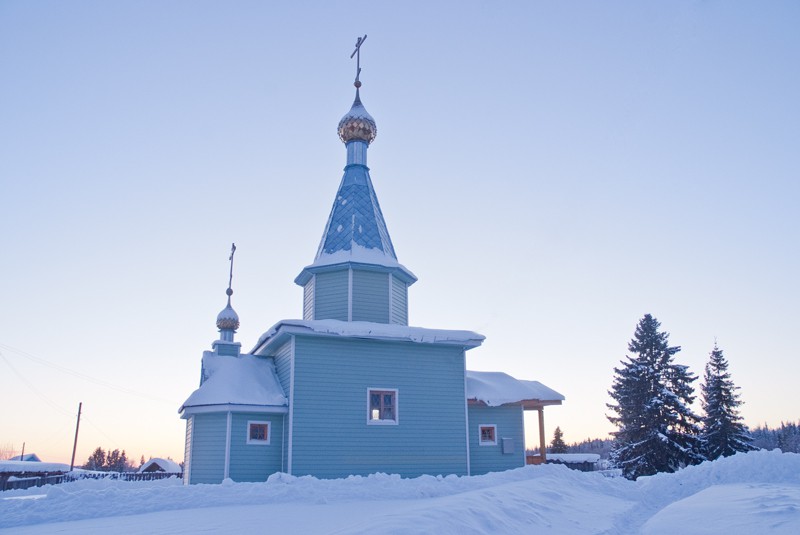 Церковь Казанской иконы Божией Матери, Белогорский (Холмогорский район, Архангельская область). фасады