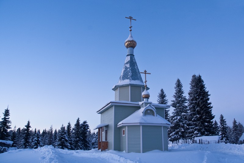 Церковь Казанской иконы Божией Матери, Белогорский (Холмогорский район, Архангельская область). фасады