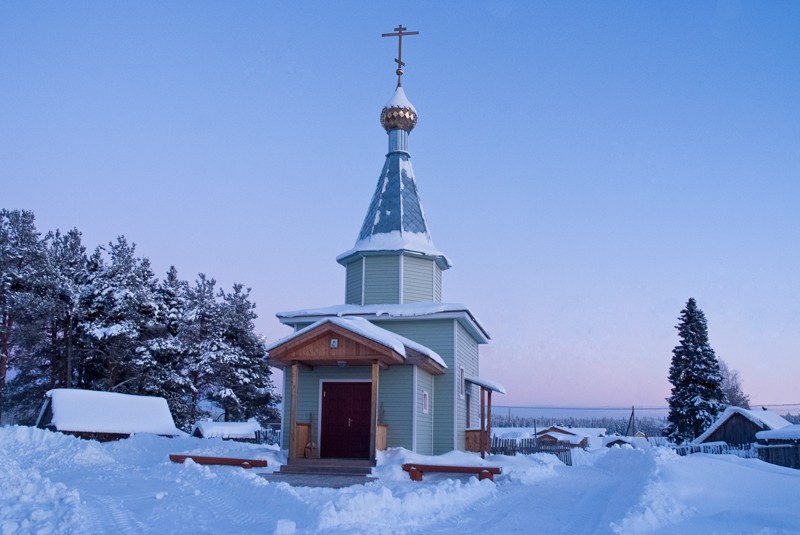 Церковь Казанской иконы Божией Матери, Белогорский (Холмогорский район, Архангельская область). фасады