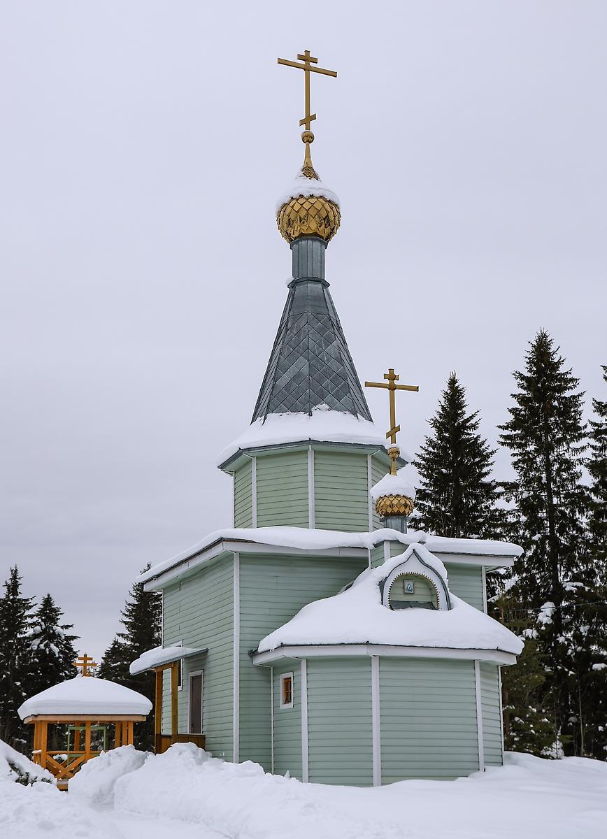 фасады. Церковь Казанской иконы Божией Матери, Белогорский (Холмогорский район, Архангельская область)
