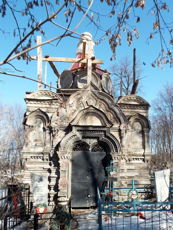 Часовня Спаса Всемилостивого и Седмиозерской иконы Божьей Матери на Арском кладбище, Вахитовский район (Казань, город, Республика Татарстан). фасады