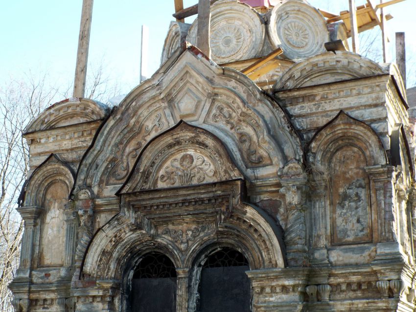 Вахитовский район. Часовня Спаса Всемилостивого и Седмиозерской иконы Божьей Матери на Арском кладбище. архитектурные детали