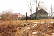 Церковь Богоявления Господня (старая), Вид с запада на храмовое место<br>, Козельск, Козельский район, Калужская область