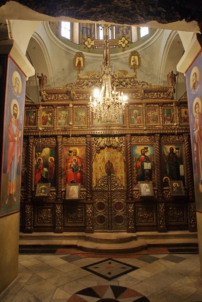 Монастырь Искушения, Иерихон (Палестина, Прочие страны). интерьер и убранство