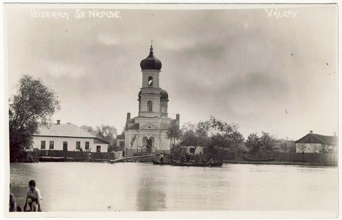 Церковь Николая Чудотворца, Вилково (Килийский район, Украина, Одесская область). архивная фотография, Фото 1942 г. с аукциона e-bay.de