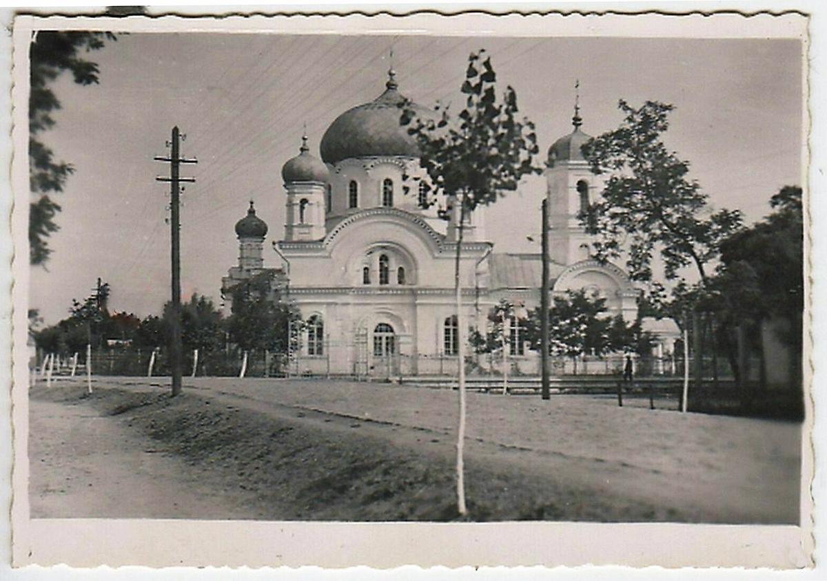 Фото 1941 г. с аукциона e-bay.de, архивная фотография. Церковь Николая Чудотворца, Вилково (Измаильский район, Украина, Одесская область)