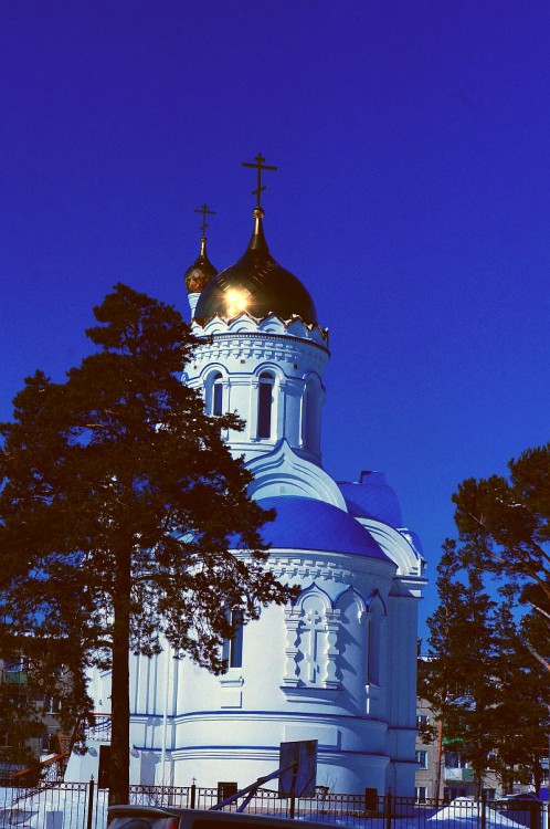 Церковь Петра и Павла, Кудряшовский (Новосибирский район, Новосибирская область). фасады
