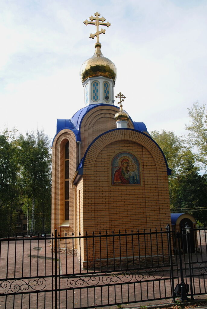 Церковь Казанской иконы Божией Матери в Заельцовском бору, Новосибирск (Новосибирск, город, Новосибирская область). фасады, Восточный фасад