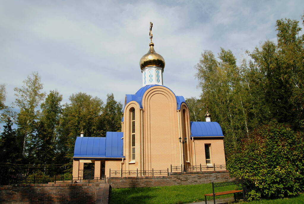 Церковь Казанской иконы Божией Матери в Заельцовском бору, Новосибирск (Новосибирск, город, Новосибирская область). фасады, Южный фасад