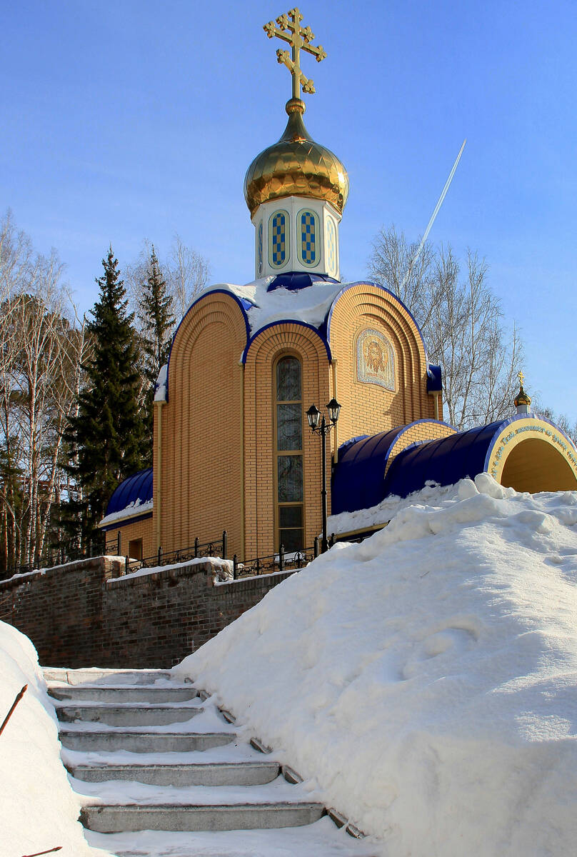 Церковь Казанской иконы Божией Матери в Заельцовском бору, Новосибирск (Новосибирск, город, Новосибирская область). фасады