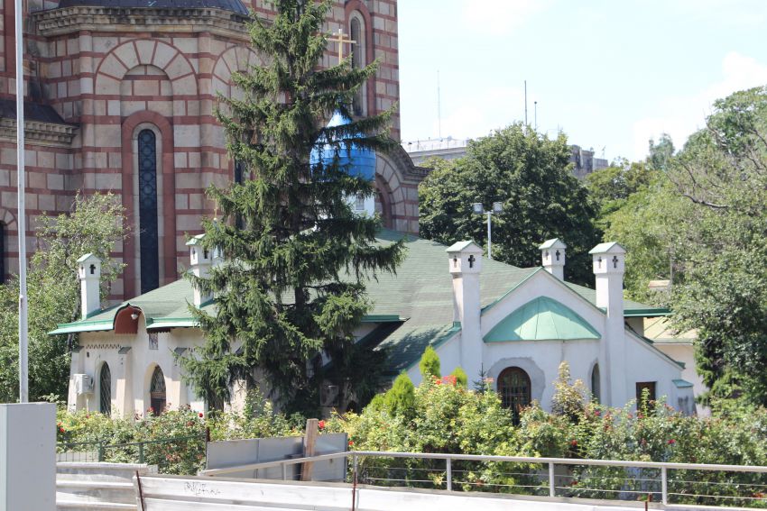 Белград. Церковь Троицы Живоначальной. архитектурные детали