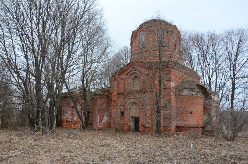 Церковь Богоявления Господня, Погорелое, урочище (Белёвский район, Тульская область). фасады