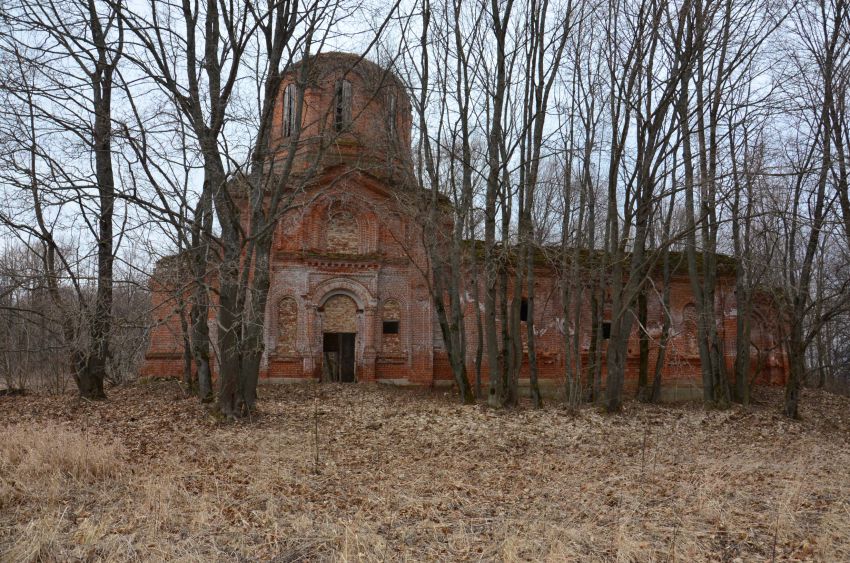 Погорелое, урочище. Церковь Богоявления Господня. фасады