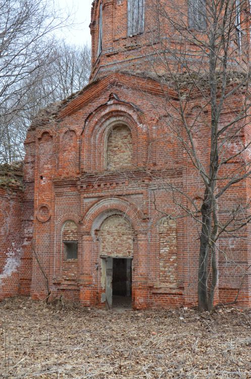 Погорелое, урочище. Церковь Богоявления Господня. архитектурные детали