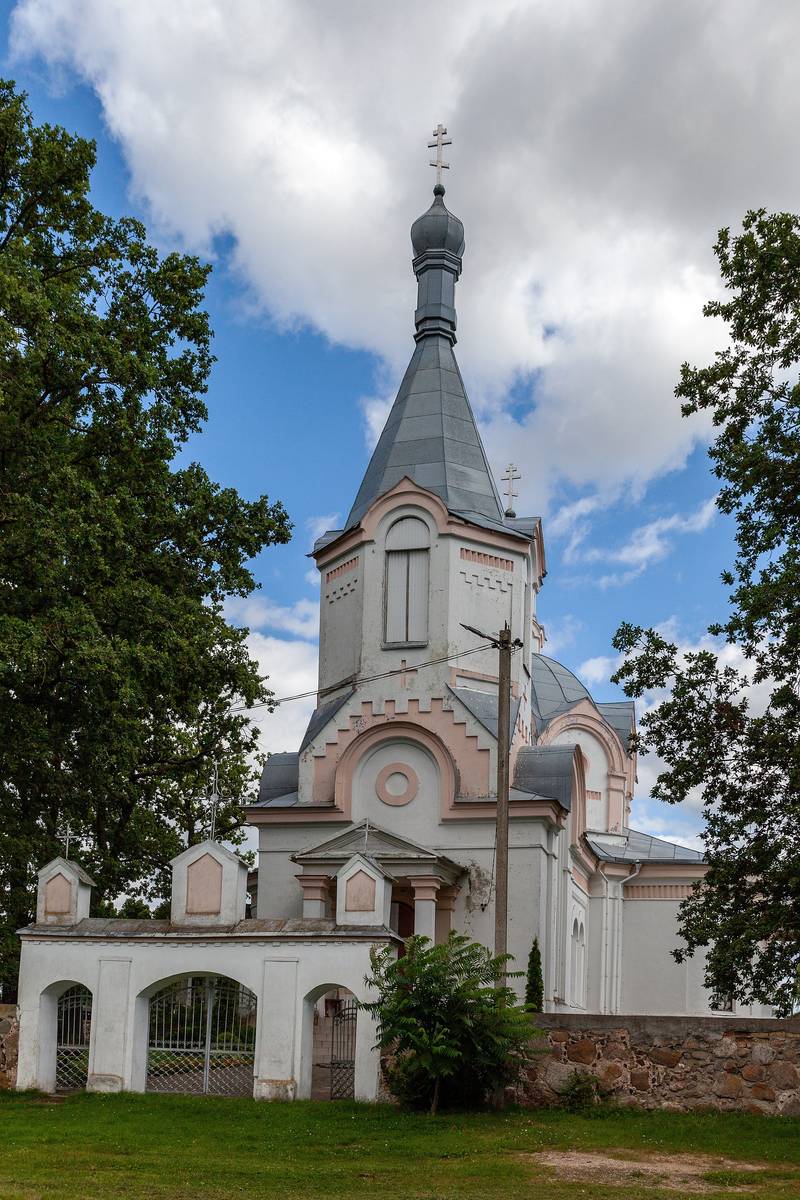 фасады. Церковь Троицы Живоначальной, Долгиново (Вилейский район, Беларусь, Минская область)