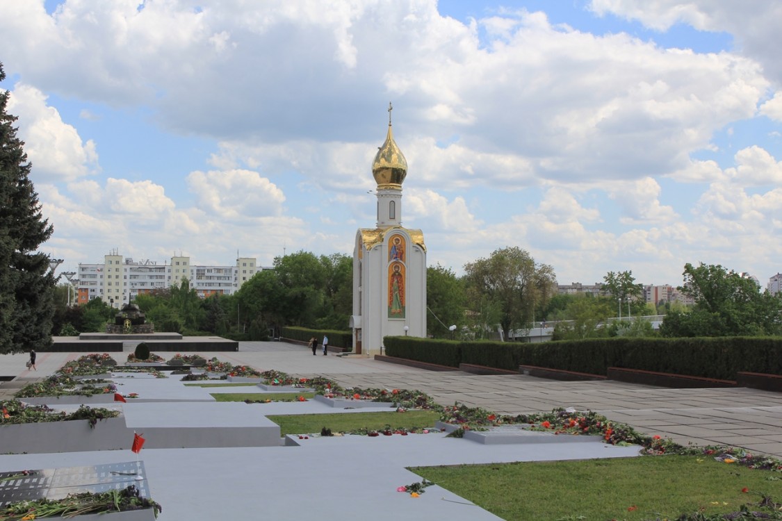 Часовня Георгия Победоносца, Тирасполь (Тирасполь (Приднестровье), Молдова). общий вид в ландшафте