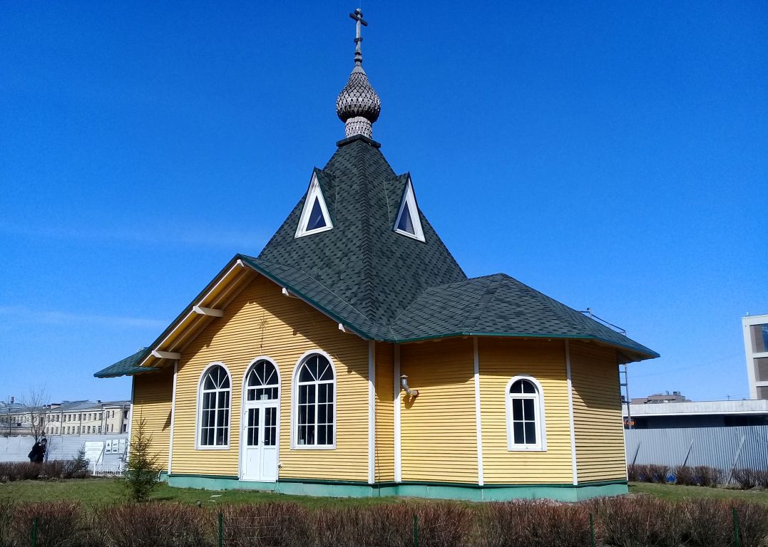 Невский район. Церковь Спаса Преображения за Невской заставой. фасады