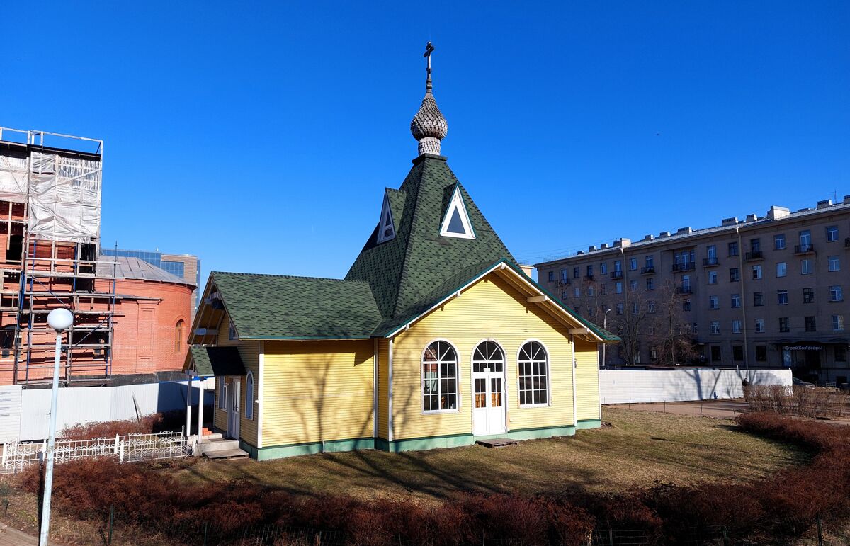 Церковь Преображения Господня за Невской заставой, Невский район (Санкт-Петербург, г. Санкт-Петербург). фасады