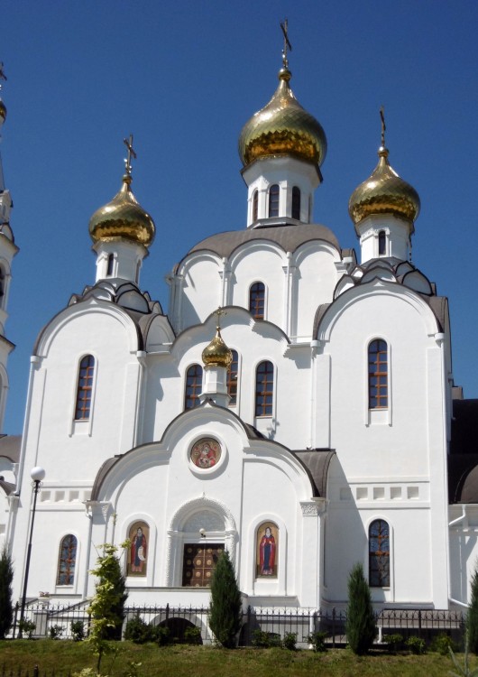 Иверский женский монастырь. Церковь Троицы Живоначальной, Ростов-на-Дону (Ростов-на-Дону, город, Ростовская область). архитектурные детали, Южный фасад основного объема храма