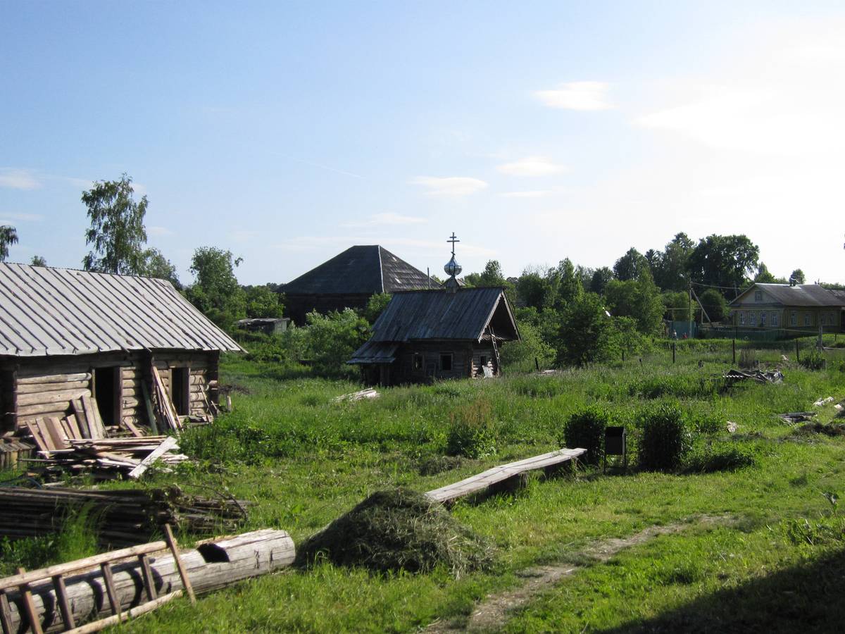 фасады. Музей-усадьба "Махаев двор". Келия-часовня старицы Ксении Красавиной из д. Ларионовская, Мышкин (Мышкинский район, Ярославская область)