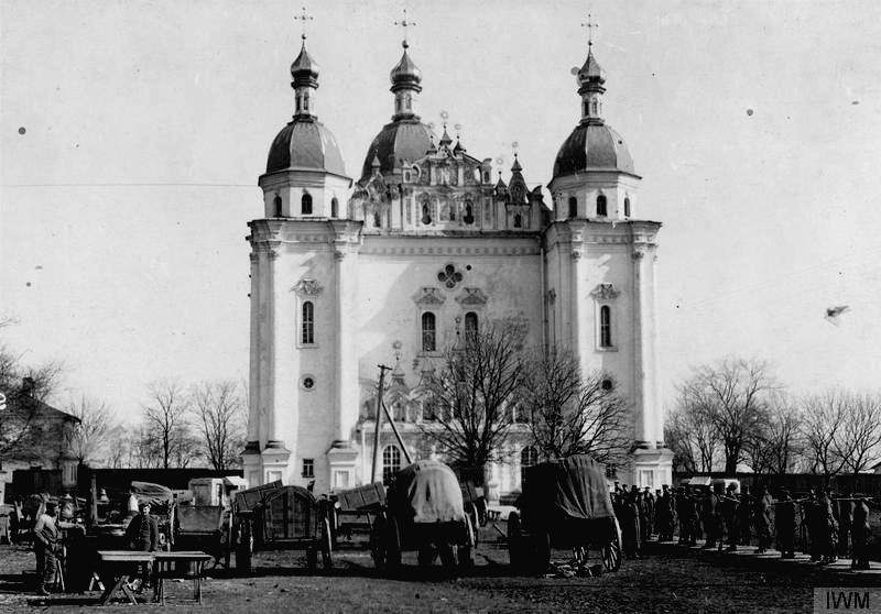 Киев. Собор Николая Чудотворца. архивная фотография, Фото с сайта http://www.iwm.org.uk/collections/item/object/205071860