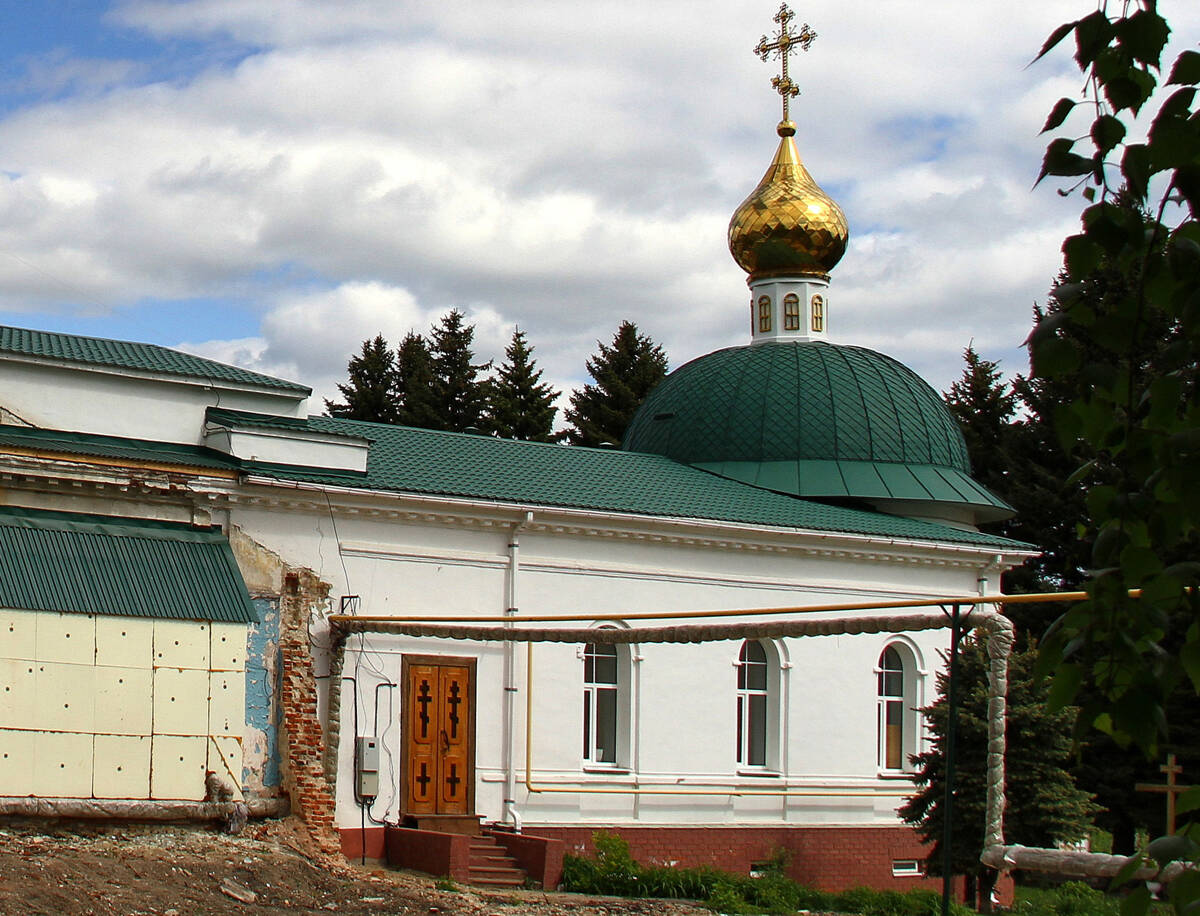 Спасо-Преображенский мужской монастырь. Церковь Димитрия Солунского, Саратов (Саратов, город, Саратовская область). архитектурные детали