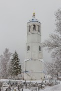 Колокольня церкви Спаса Преображения, Вид с востока<br>, Упирвичи, Торжокский район и г. Торжок, Тверская область