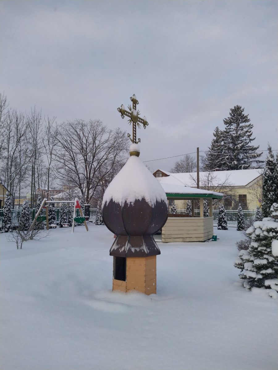 Церковь Сергия Радонежского, Палдиски (Харьюмаа, Эстония). дополнительная информация, Архитектурная форма на земле