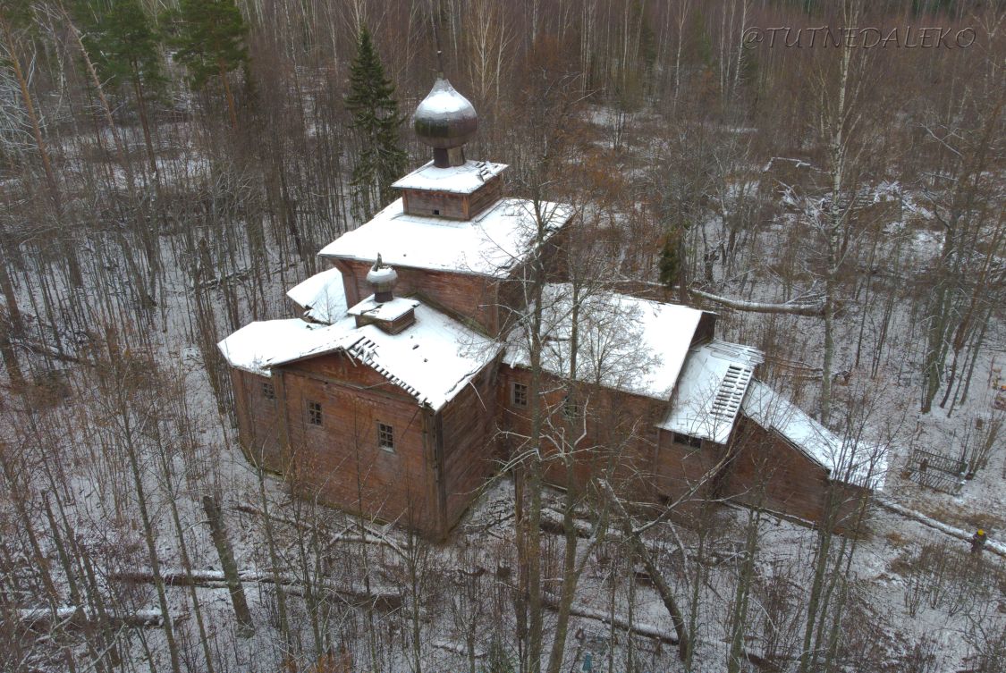 Церковь Ефрема Сирина, Ефремье (Ефремий Ширь) (Парфеньевский район, Костромская область). фасады