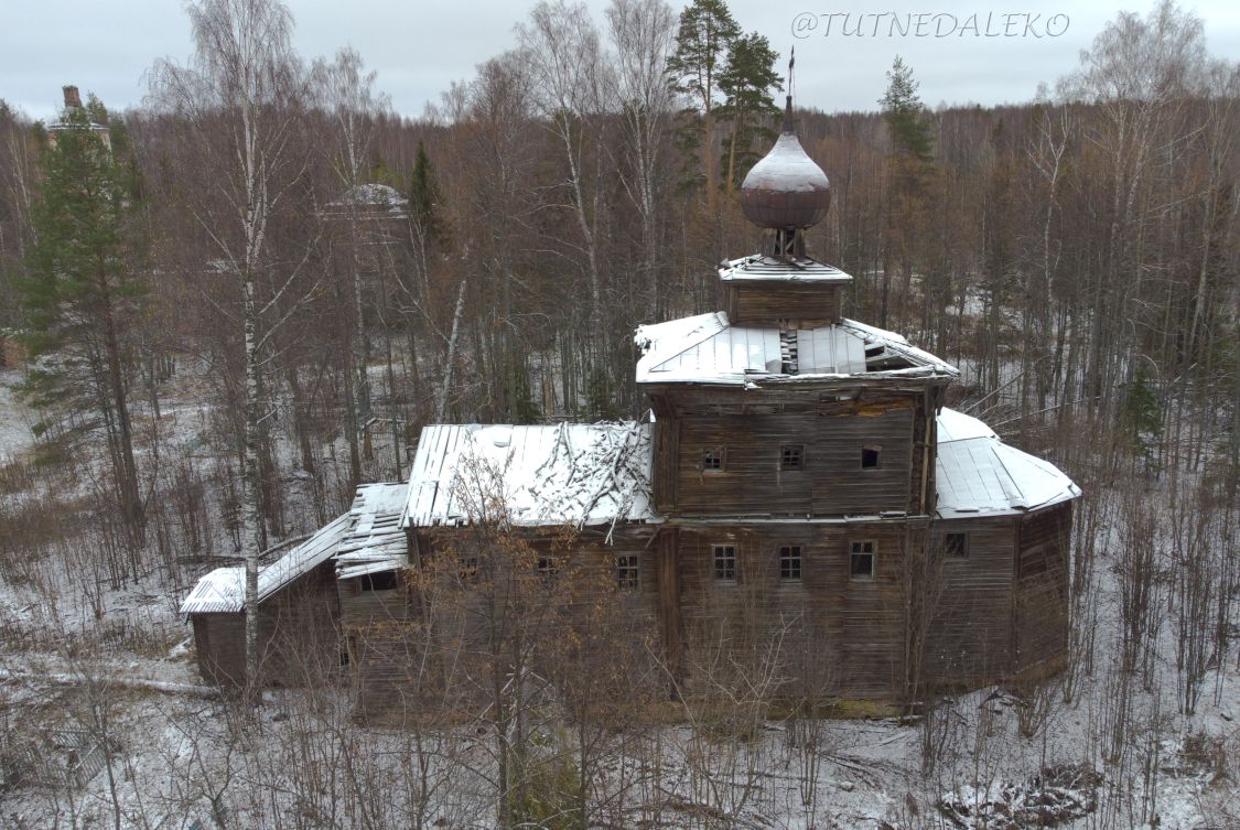 Церковь Ефрема Сирина, Ефремье (Ефремий Ширь) (Парфеньевский район, Костромская область). фасады