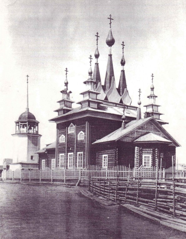 Церковь Рождества Христова, Шардонемь (Пинежский район, Архангельская область). архивная фотография, фото с http://ru-woodarch.complexdoc.ru/1314264.html