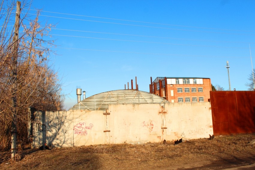 Церковь Иоанна Милостивого, Болхов (Болховский район, Орловская область). художественные фотографии, Вид с запада на храмовое место