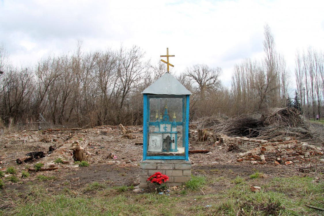 Церковь Казанской иконы Божией Матери (старая), Макарье (Новоусманский район, Воронежская область). фасады