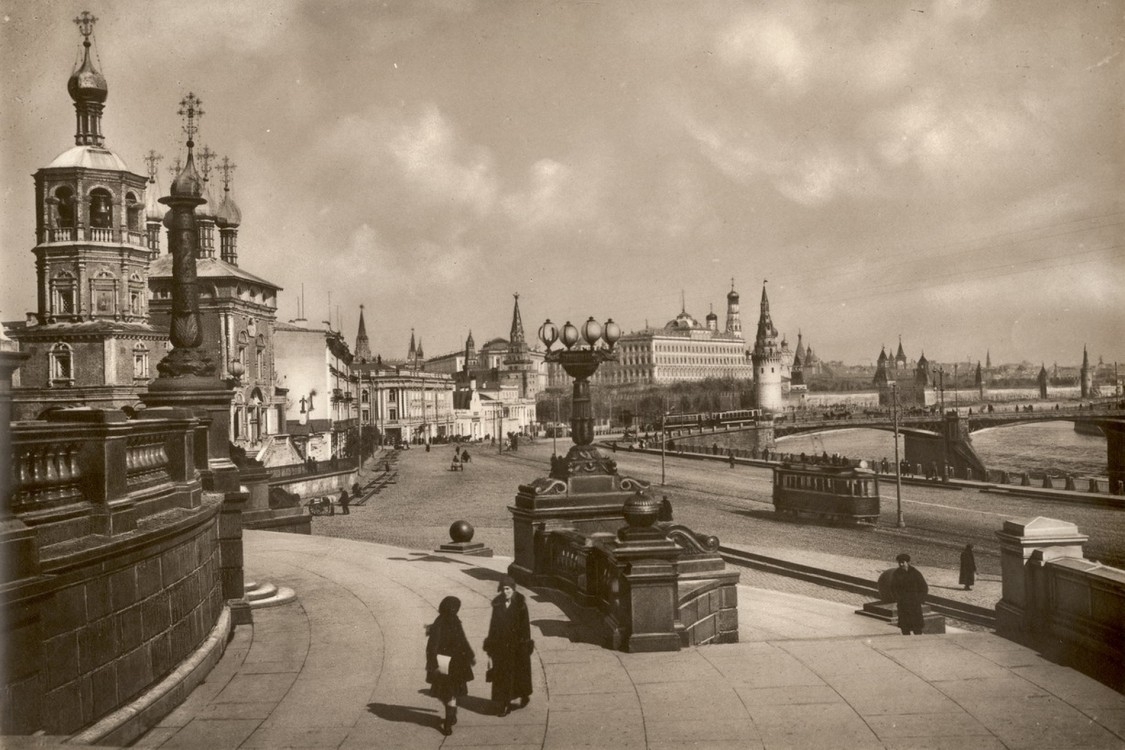 Хамовники. Церковь Похвалы Божией Матери в Башмакове. архивная фотография, 1925 год с сайта http://www.retromap.ru/show_pid.php?pid=783