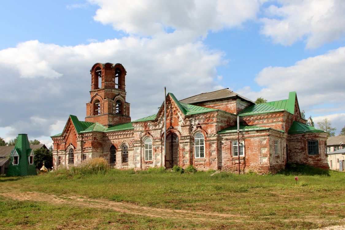 Большая Рудка. Церковь Василия Великого. фасады