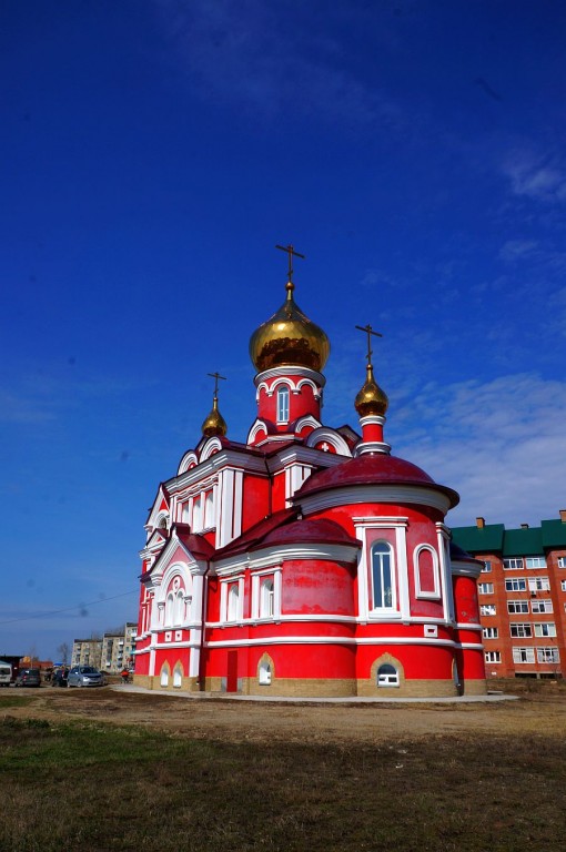 Церковь Рождества Иоанна Предтечи, Криводановка (Новосибирский район, Новосибирская область). фасады