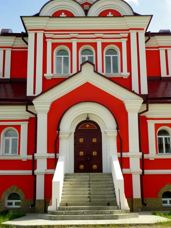 Церковь Рождества Иоанна Предтечи, Криводановка (Новосибирский район, Новосибирская область). архитектурные детали, Северный вход