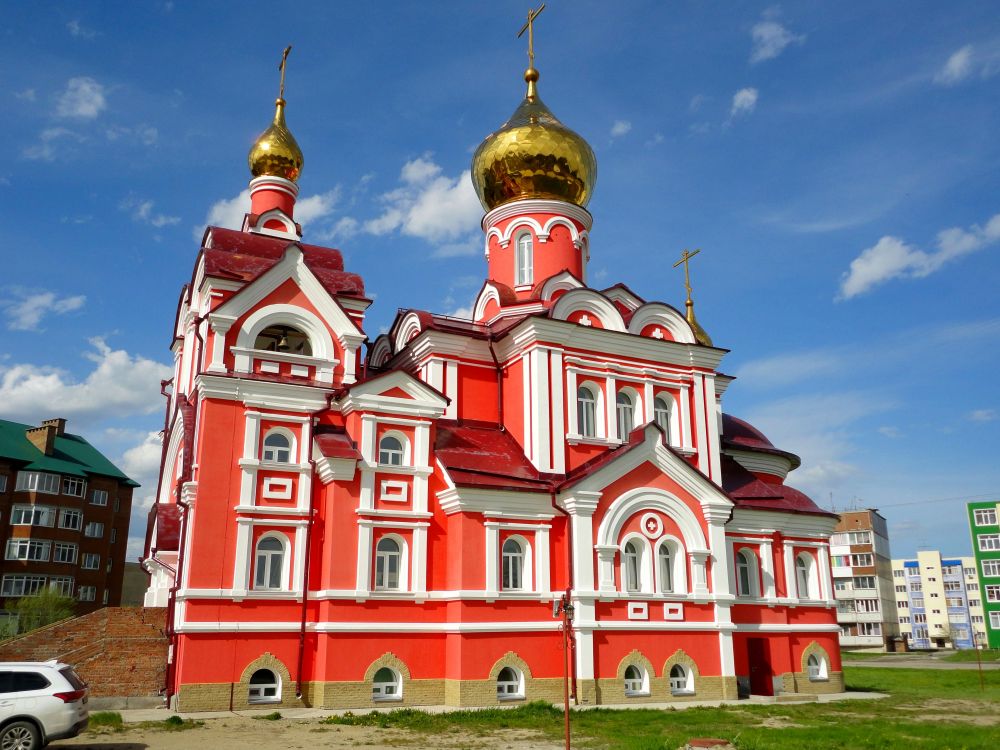 Церковь Рождества Иоанна Предтечи, Криводановка (Новосибирский район, Новосибирская область). фасады, Вид с юга